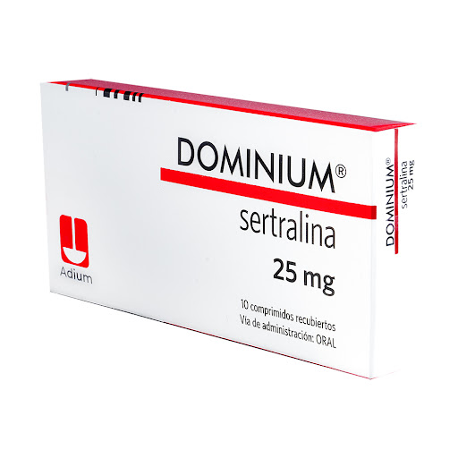 Dominium Sertralina 25 mg Adium Caja x 10 Comprimidos
