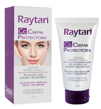 Solo Online Crema Facial Protectora   Cc Raytan Spf 30+ X60 Ml 