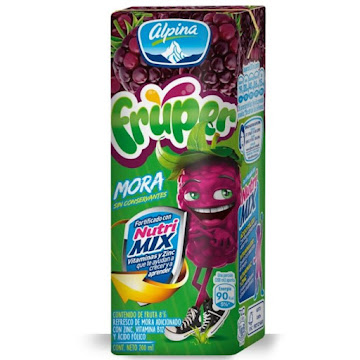Refresco Alpina Fruper Mora Nutri Mix x 200 ml  