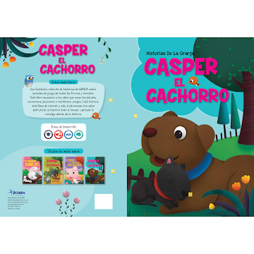 Libro Sicoben De Lectura Casper El Cachorro x 1 und  
