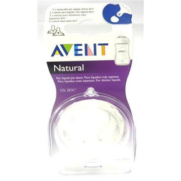 Tetina Avent Natural 2.0 Preparados Espesos 6m x 2 und  