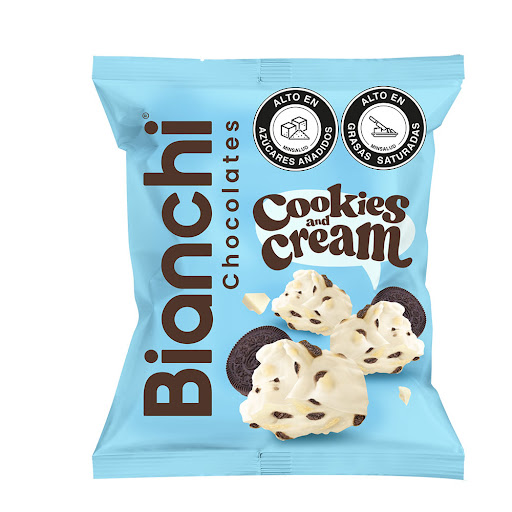 Chocolate Bianchi Nuggets Cookies & Cream x 48 gr