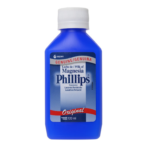 Leche de Magnesia Hidroxido de Magnesio 8.5% Phillips Aspen Frasco x 120 ml