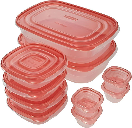 Set De Recipientes Con Tapa De Distintos Tamaños Takealongs Rubbermaid x10 RUBBERMAID Caja x 10 DESCRIPCIÓN DEL PRODUCTOEl contenedor de almacenamiento de alimentos TakeAlongs® de Rubbermaid® es la solución ideal para el almacenamiento portátil de alimentos. Estos recipientes pueden ir a fiestas