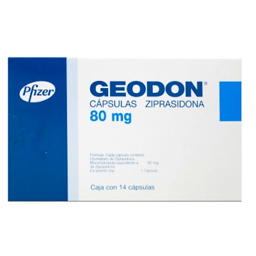 Geodon 80 mg Caja x 14 Cápsulas undefined