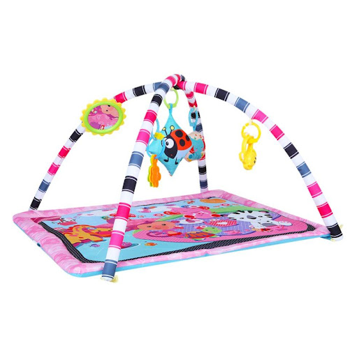 Gimnasio Didactico Rosado Bium Girl Tapete Y Accesorios BIUM Caja x 1 Ambiente de juego multisensorial.
Un espacio ideal para que tu bebé descanse, juegue y se estimule.
Tapete acolchado y barra de juguetes con sonajeros y espejo.