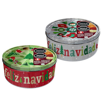 Galletas Noel Navidad   Cofre x 110 gr 