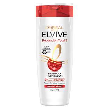 Shampoo Elvive Reparación Total 5 x 370 ml  