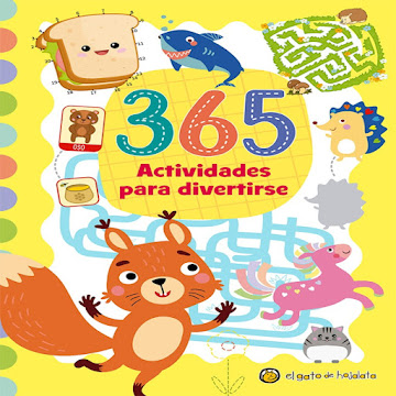 Libro 365 Actividades para Divertirse - El Gato de Hojalata x1 und  
