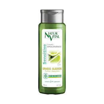 Shampoo Naturaleza Y Vida Cabellos Grasos Sensitive Lima x 300 ml  
