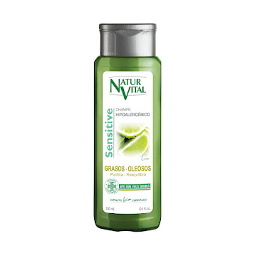 Shampoo Naturaleza Y Vida Cabellos Grasos Sensitive Lima x 300 ml  