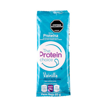 Barra De Proteina Protein Choice Sabor Vainilla x 60 gr  