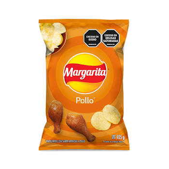 Pasabocas Margarita Papas Fritas Pollo x 105 gr  