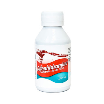 Difenhidramina 12.5mg5ml Laproff Jarabe Frasco x 120 ml  