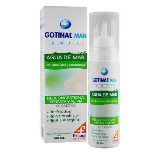 Gotinal Mar Soft Agua De Mar Farmacol Frasco x 100 ml