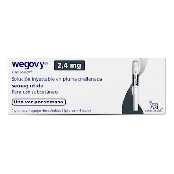 Wegovy Semaglutida 2,4mg Pluma Prellenada Caja x 1 Und  