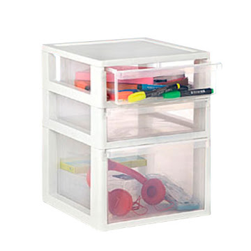 Solo Online Cajonera Vanyplas Color   Blanco 3 Cajones 