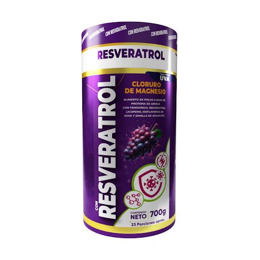 Resveratrol con Magnesio 700g Sabor Uva – Energía y Salud Celular NATURAL HEALTH POLVO x 1 Fórmula antioxidante que ayuda a proteger las células del daño oxidativo, apoyar la energía y contribuir al buen funcionamiento muscular y nervioso. Ideal para promover vitalidad y bienestar diario.