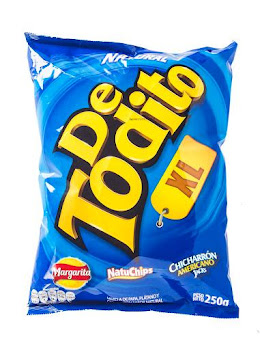 PASABOCAS DE TODITO NATURAL XL X250G.                                    