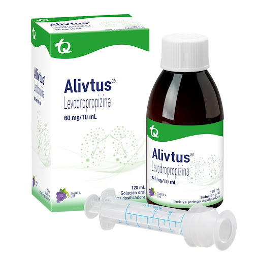 Alivtus Levodropropizina 60mg/10ml Tecnoquímicas Frasco x 120 ml
