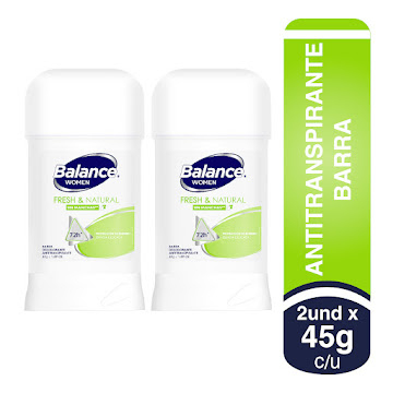 Desodorante Balance Barra Fresh&Natural Mujer 45 gr x 2 und undefined