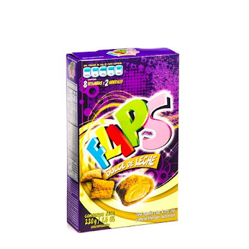 Cereal Flips Dulce De Leche x 220 gr  
