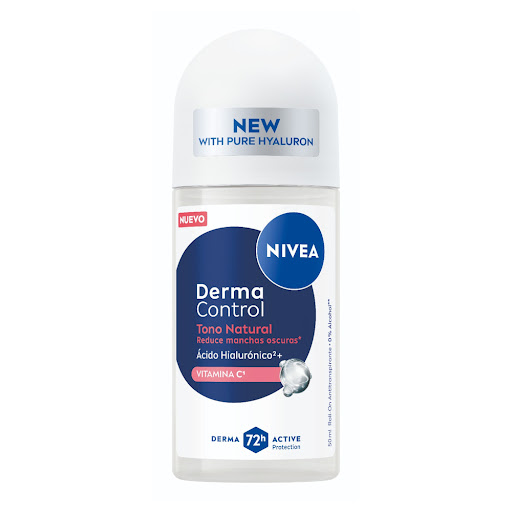 Desodorante Nivea Derma Control Natural Tone Roll On x 50 ml