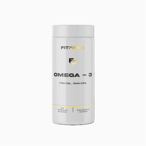 Omega 3 Fit Prime 120 capsulas Fit Prime Envase pet x 120 capsulas Omega 3 Fit Prime con alta concentración de EPA y DHA. Apoya la salud cardiovascular, cerebral, articular y disminuye la inflamación. Cápsulas blandas de fácil absorción.