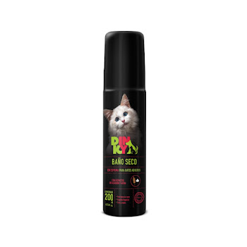Baño Seco para Gato Dinky Espuma x 200 ml  