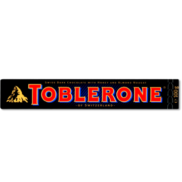 Chocolate Toblerone Negro x 100 gr  