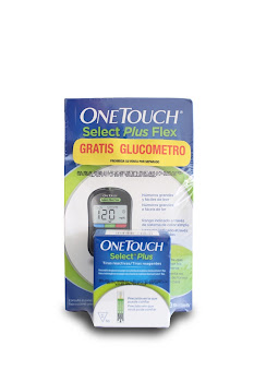 Tiras Reactivas Onetouch Select Plus Caja x 50 und + Glucómetro Select Plus Flex x 1 und  