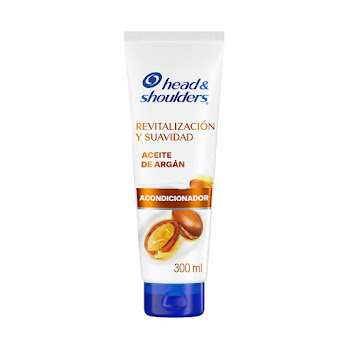 Acondicionador Head Shoulders Revitalización y Suavidad Aceite de Argán Tubo x 300 ml  