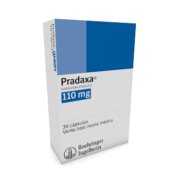 Pradaxa Dabigatran 110 mg Boehringer Caja x 30 Cápsulas  