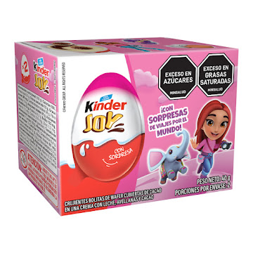 Chocolate Kinder Joy Niña Caja x 2 und  