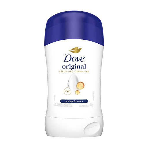 Desodorante Dove Original Sérum Pró Ceramidas Stick x 45 gr