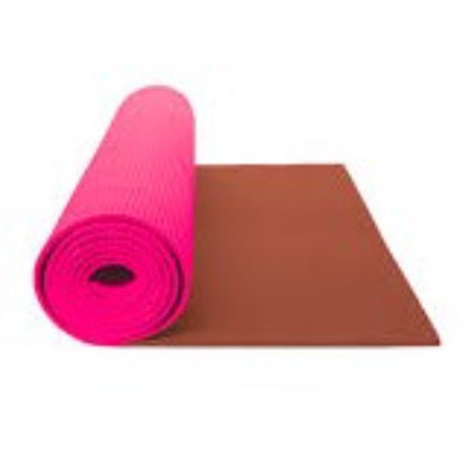 Yoga Mat K6 Premium Doble Capa 6 Mm (Marron Y Fucsia) K6 Papeleta x 1 DESCRIPCIÓN DEL PRODUCTOElaboradas con una composición 100% PVC.ideal para los movimientos y estiramientos del yoga.Posee una superficie texturizada y anti resbalante para mayor eficacia.Colchonetas d