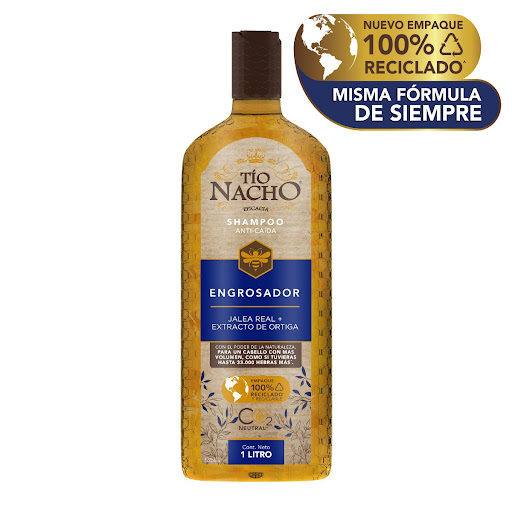 Shampoo Capilar Tío Nacho Engrosador Botella x 1 lt