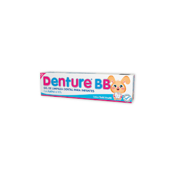 Gel Dental Denture Bb Sin Flúor Tutti Frutti x 30 gr  