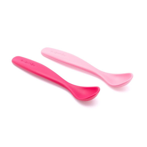 2 cucharas infantil Booo rosa Suavinex caja x 2 
