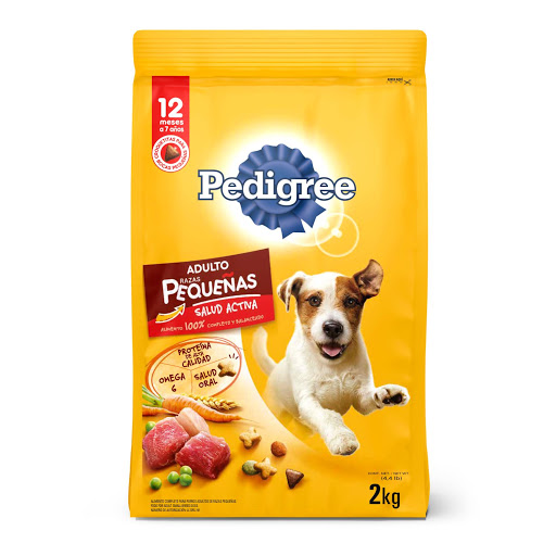 Alimento Para Perro Pedigree Adulto Razas Pequeñas 12meses-7años x 2 kg