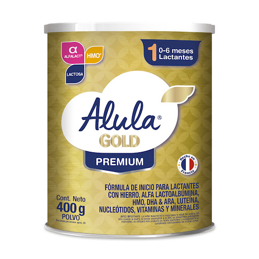 Formula Infantil Alula Gold Etapa 1 Premium x 400 gr