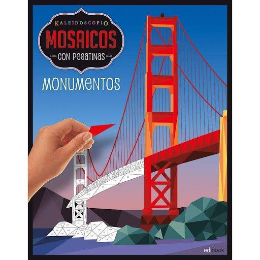 Kaleidoscopio. Mosaicos Con Pegatinas. Monumentos Edibook Libro x 1.0 Kaleidoscopio - Mosaicos Con Pegatinas - Monumentos   Sumérgete en el complicado mundo del arte kaleidoscópico. Estos exquisitos libros presentan diseños geométricos de espectaculares monumentos, mara