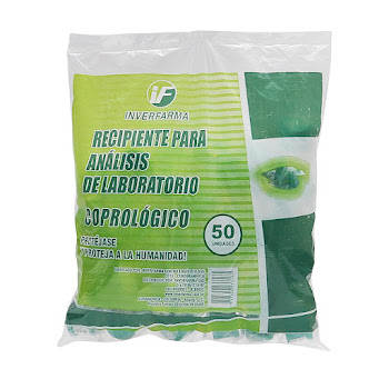Recolector Inverfarma Coprológico x 1 und  
