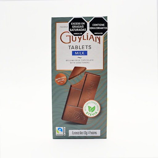 Chocolate Guylian Milk Stevia x 100 gr 