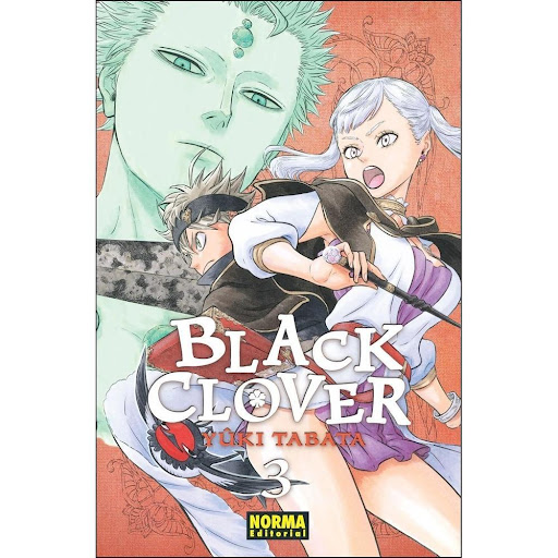 Black Clover No. 3 Editorial Norma Libro x 1.0 BLACK CLOVER 03   Autores:Yuuki Tabata  Colecciones:CÓMIC MANGA  Editoriales:NORMA Editorial  Series:BLACK CLOVER   NADIE DIJO QUE CONVERTIRSE EN EL REY DE LOS MAGOS FUESE A SER UN CAMINO DE ROSAS... 