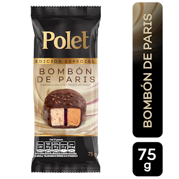 Helado Paleta Polet Bombon de Paris x 75 gr  