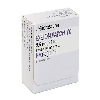 Exelon Patch 10 Rivastigmina 9.5 mg Novartis Caja x 30 Parches  