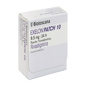 Exelon Patch 10 Rivastigmina 9.5 mg Novartis Caja x 30 Parches  