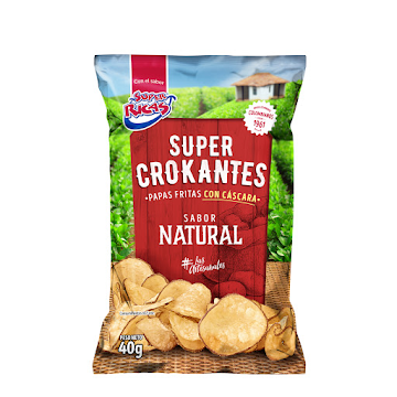 Pasabocas Súper Ricas Papas Fritas Súper Crocantes Paquete x 40 gr  