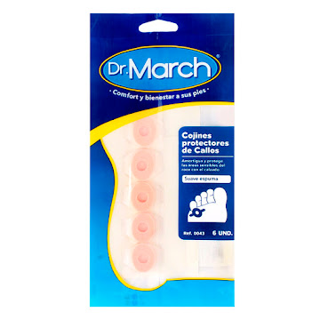 Cojin Dr.March Callos A   Prueba De Agua X6und                           